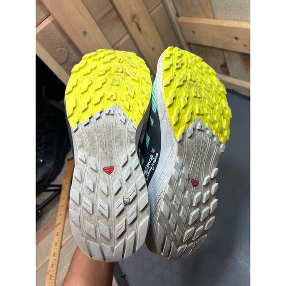 Salomon Sense Ride 5 Trail Running Shoes Size 9.5 Womens Multicolor - Picture 6 of 7